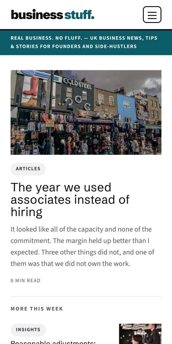 businessstuff.uk on a phone