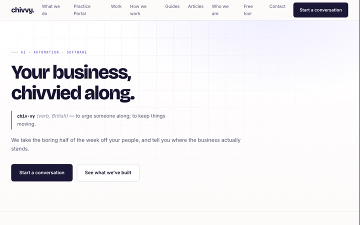 chivvy.co.uk