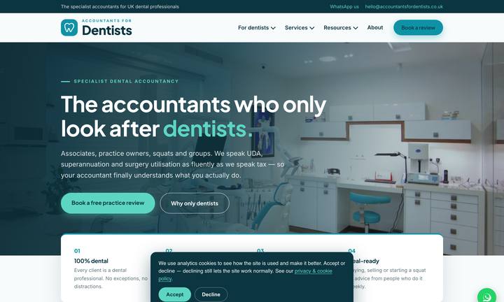 accountantsfordentists.co.uk