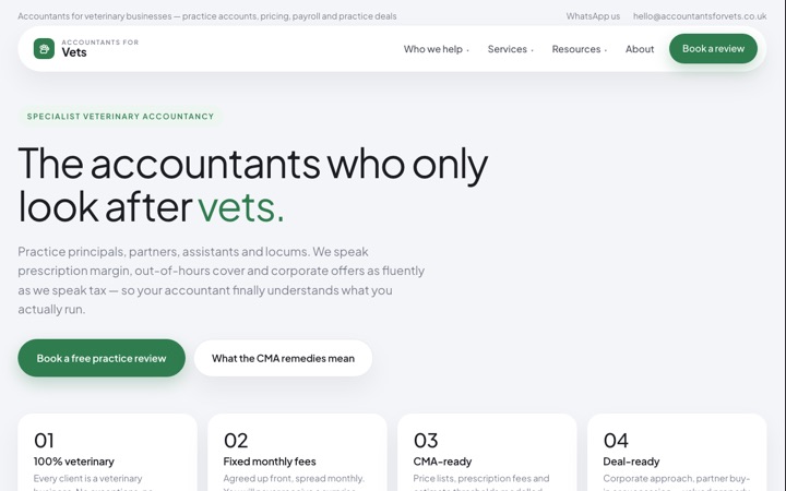 accountantsforvets.co.uk